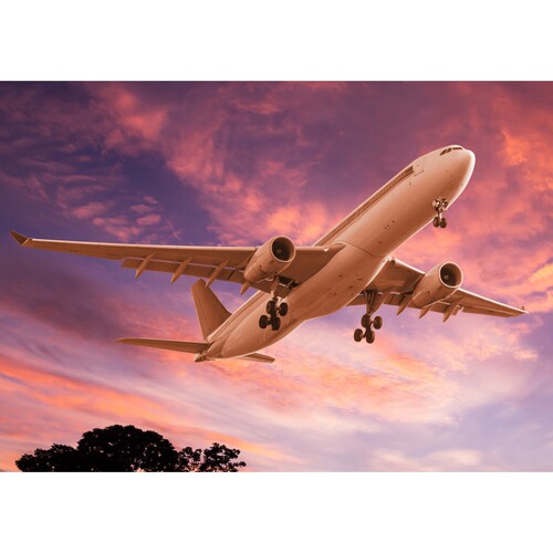 飞机民航客机波音747空客737航空海报装饰画